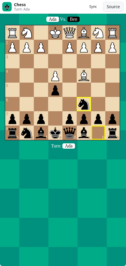 Chess: board