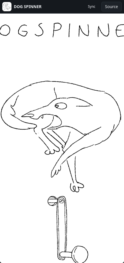 DOG SPINNER: spin
