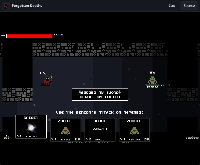 Forgotten Depths: battle