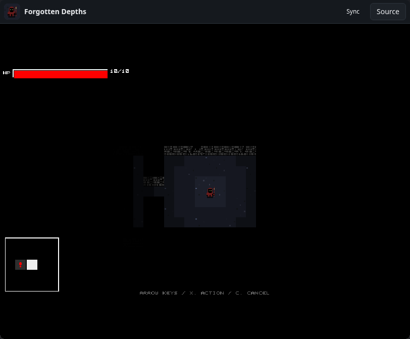 Forgotten Depths: dungeon