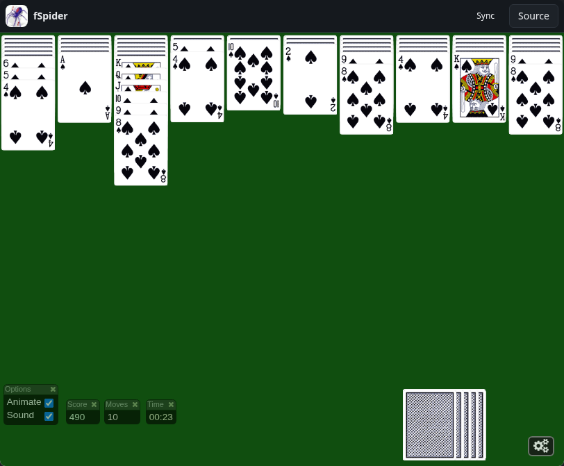fSpider: board