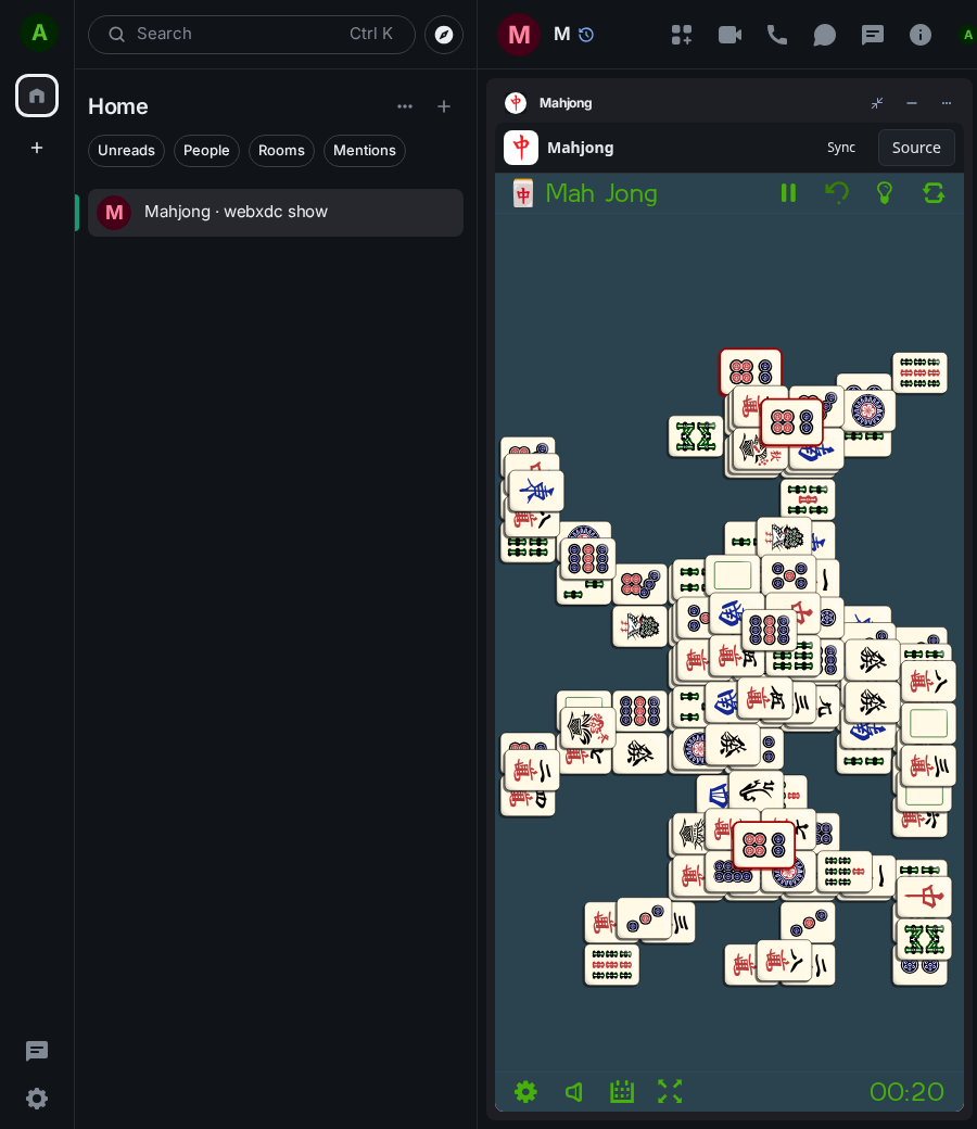 Mahjong: end 1 ada