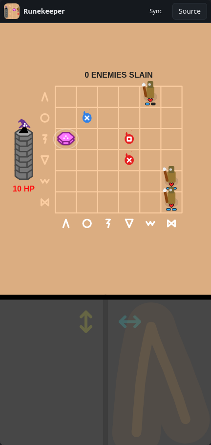 Runekeeper: board