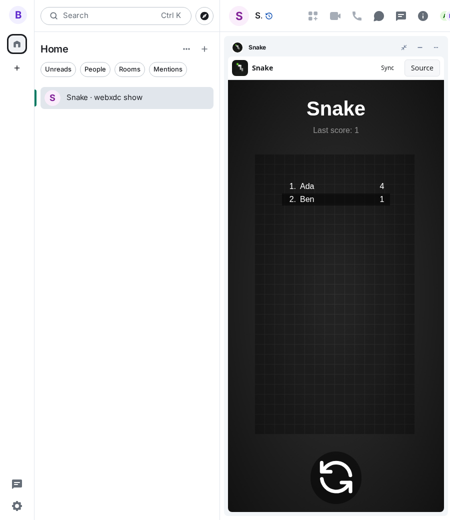 Snake: end 2 ben