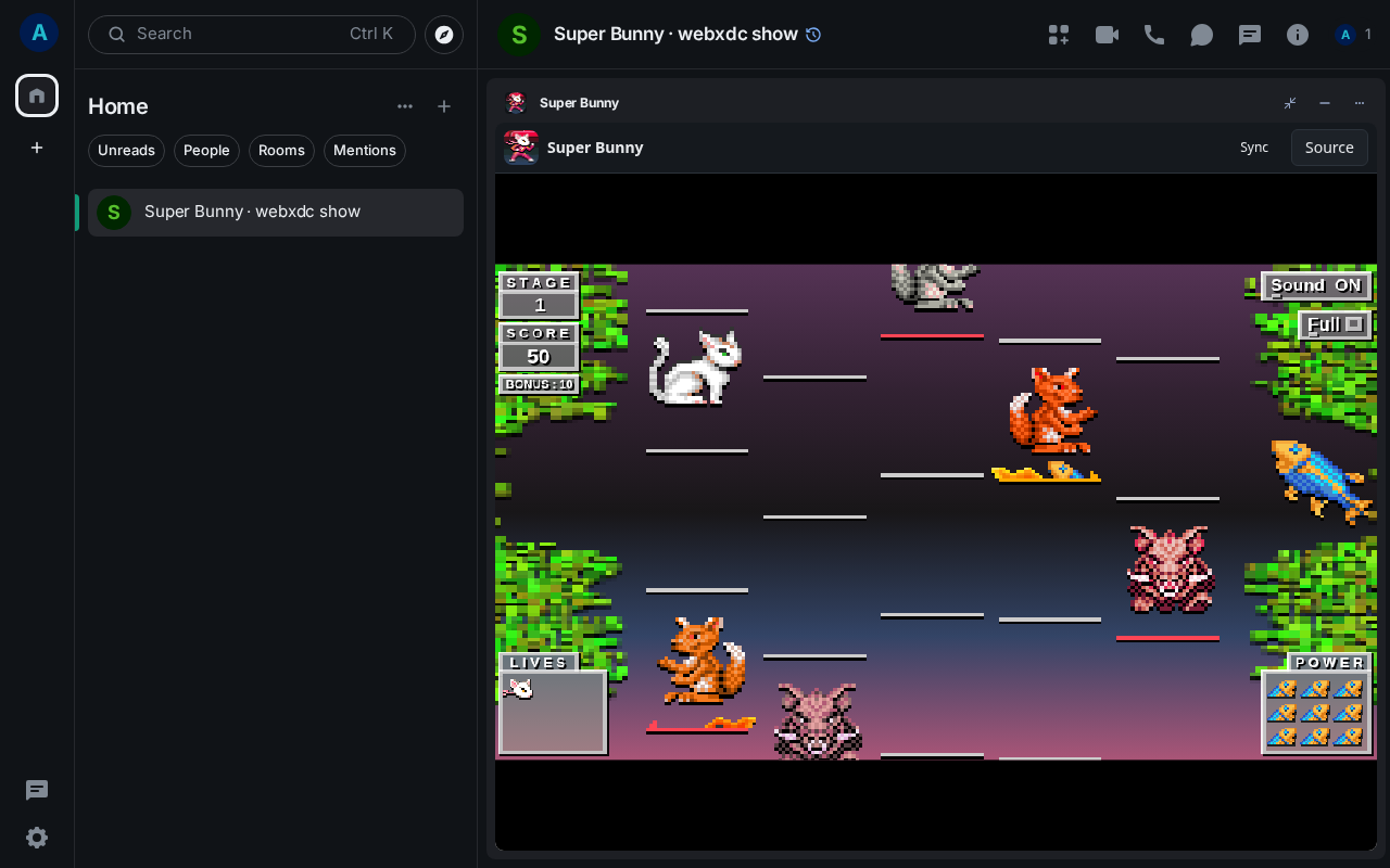 Super Bunny: end 1 ada