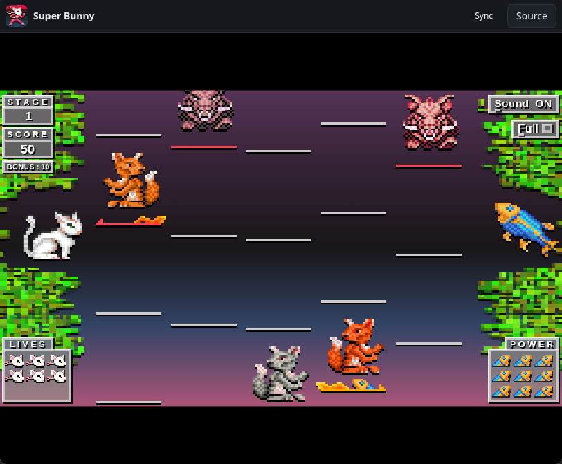 Super Bunny: forest
