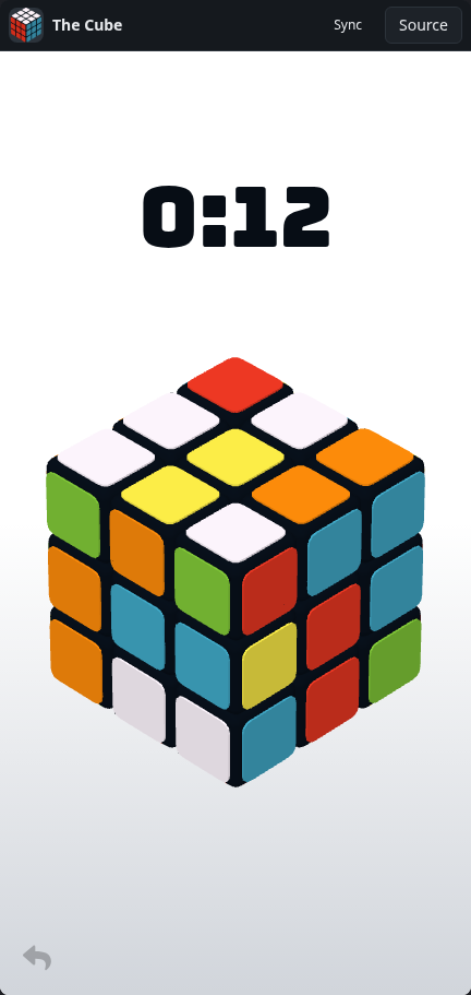 The Cube: turning