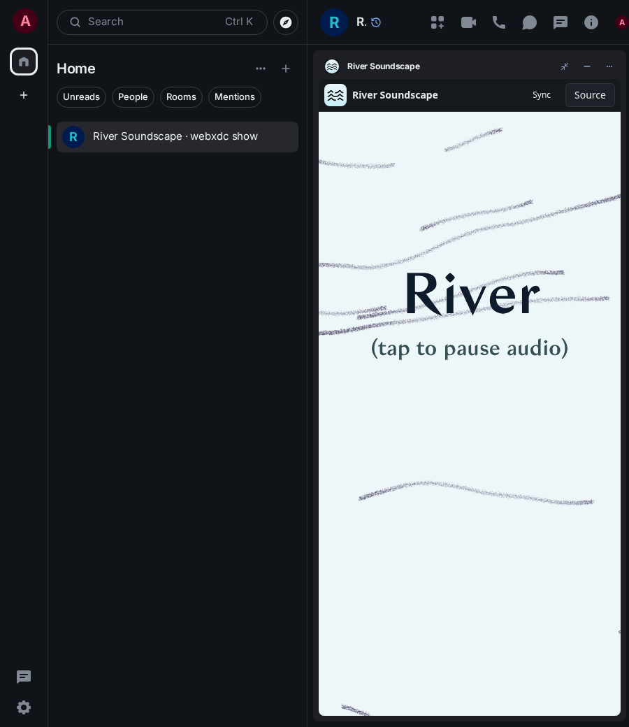 River Soundscape: end 1 ada