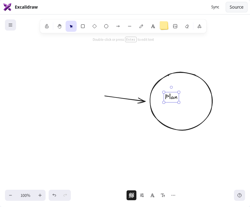Excalidraw: sync