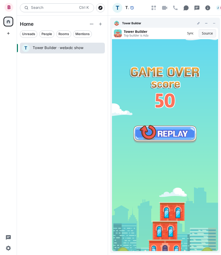Tower Builder: end 2 ben